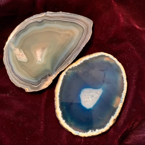 Agate coasters - Picture 1 of 2